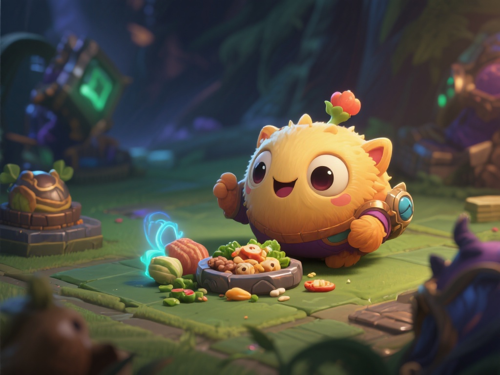 在英雄联盟的游戏生态中，魄罗作为一种虚拟宠物，不仅