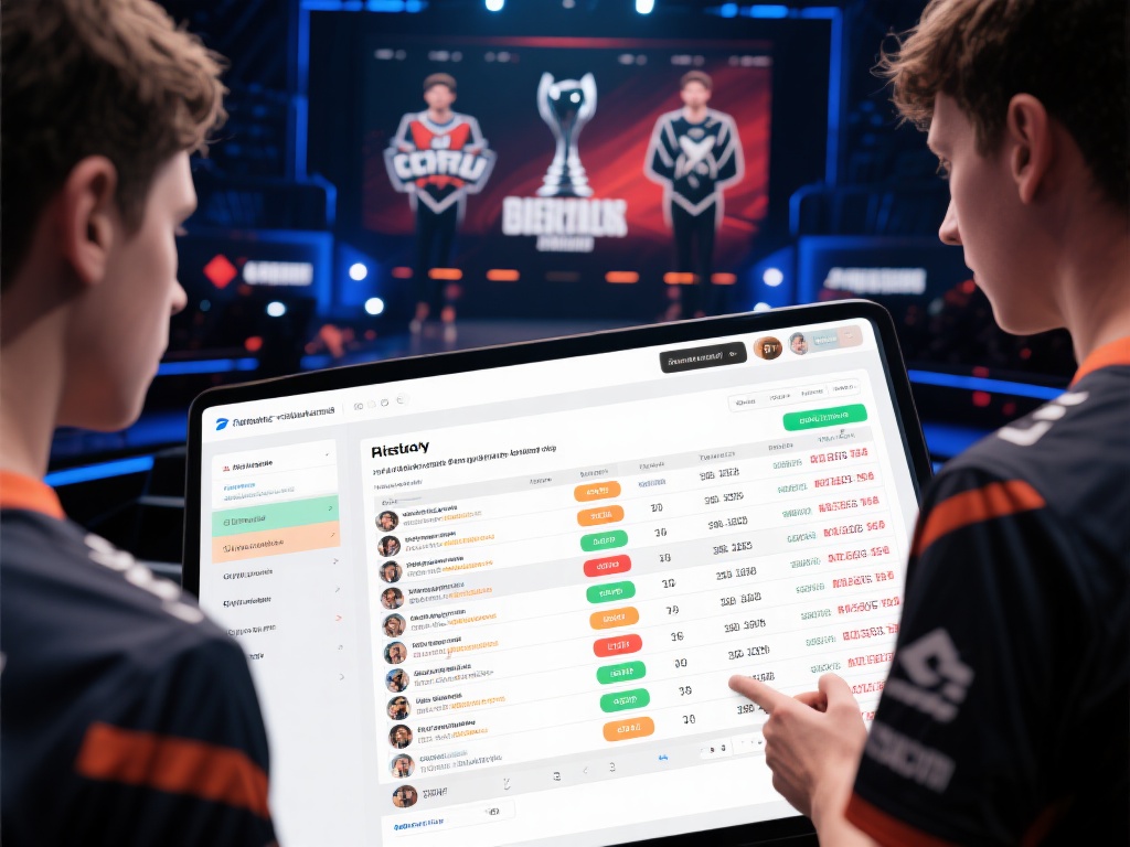 分析历史数据：查看队伍过往的对战记录、胜率以及在总