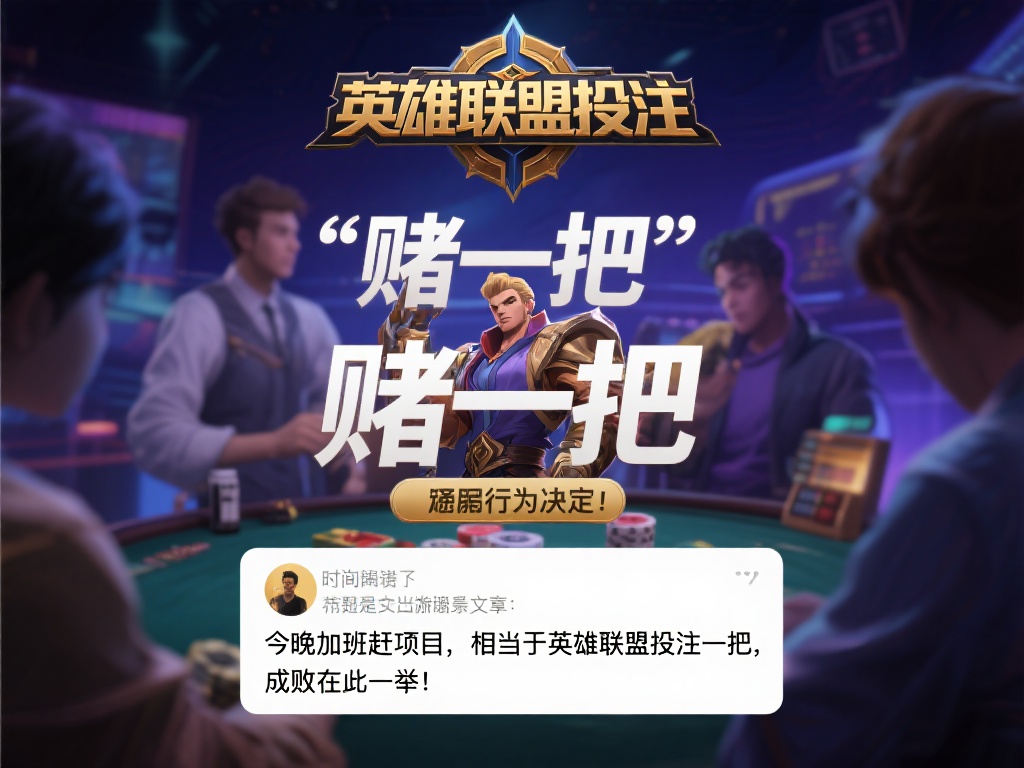 英雄联盟投注是什么梗啊？揭秘背后的网络文化现象 (英雄联盟投注是什么梗啊？揭秘网络文化背后的热潮现象）