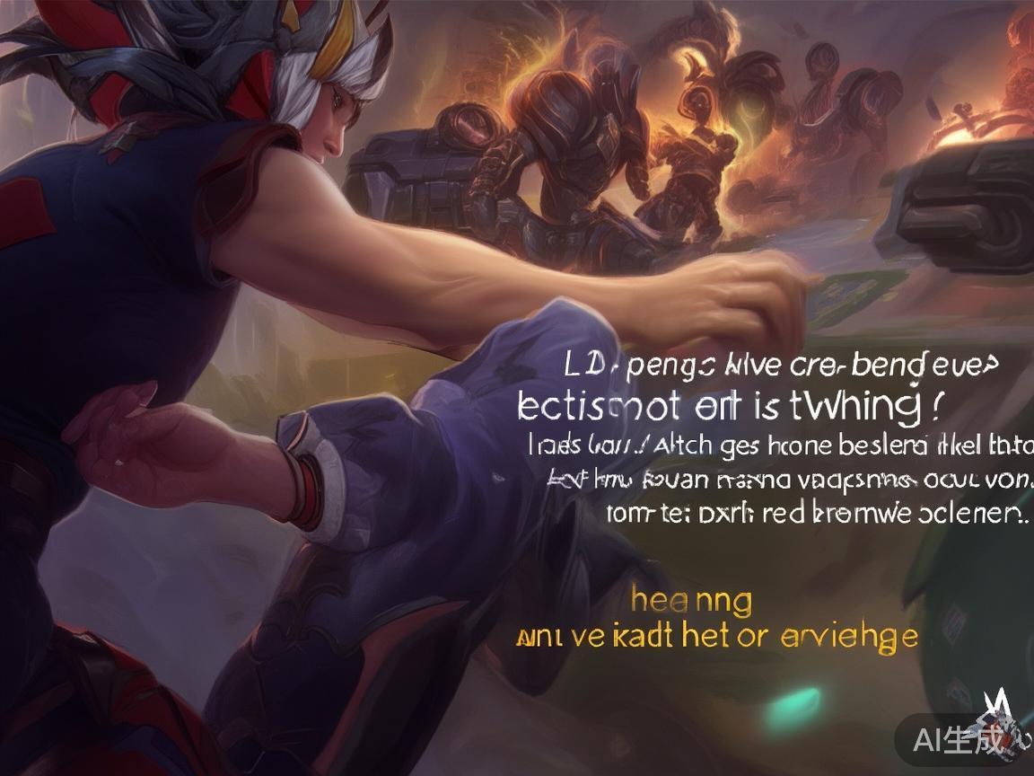 在激烈的英雄联盟游戏中，除了战术操作与团队配合，玩